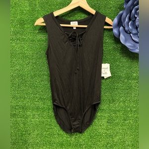 Sunset & Sixth black bodysuit size M BRAND NEW